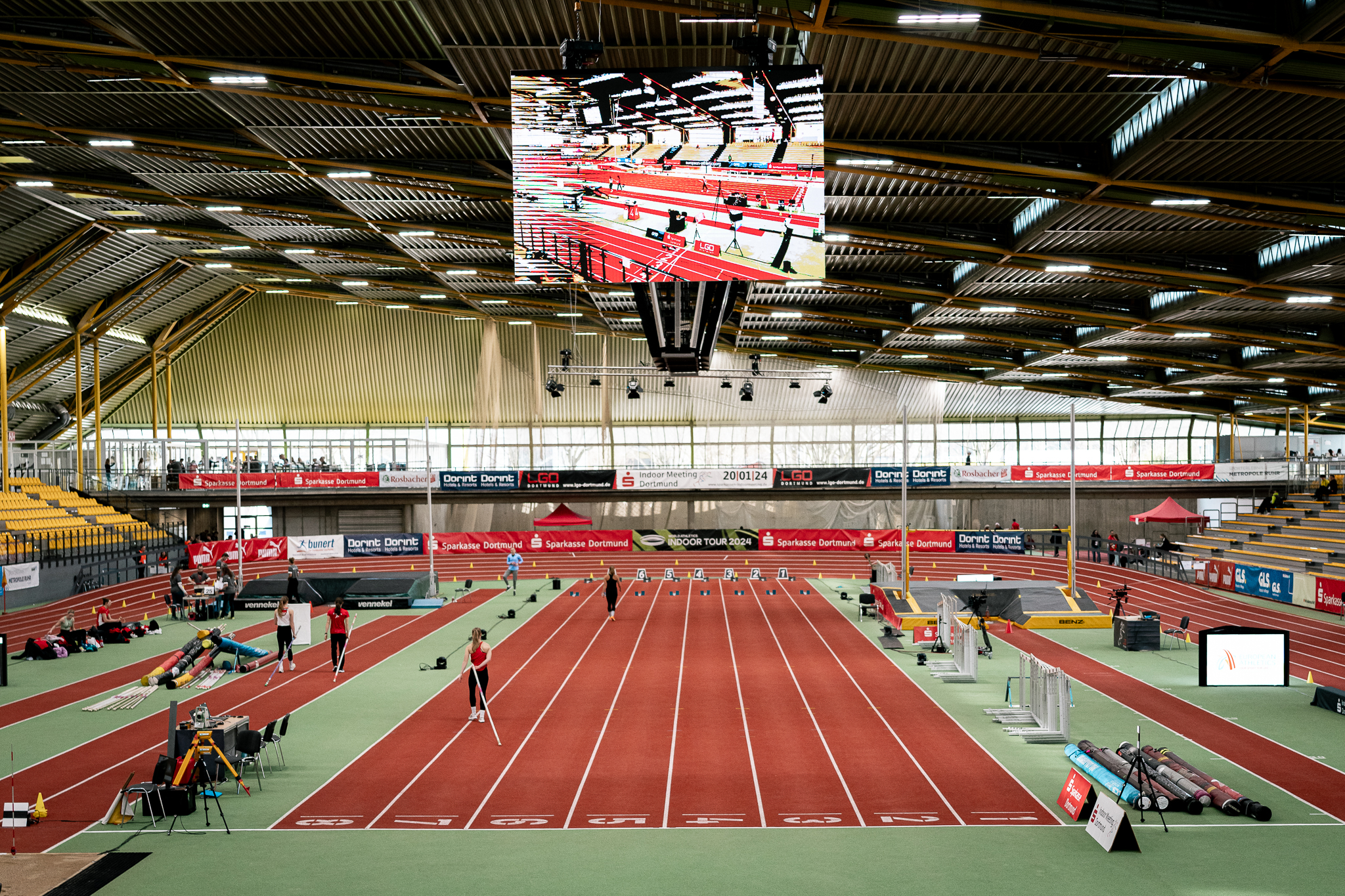 GER, Leichtathletik, Athletics, Sparkassen Indoor Meeting Dortmund, 20.01.2024, Foto: Eibner-Pressefoto/Stefan Mayer